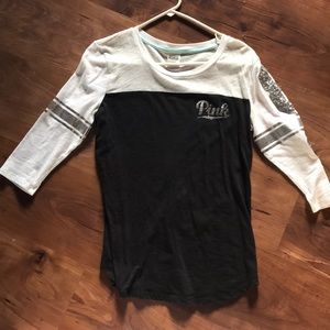 3/4 Sleeve PINK Shirt